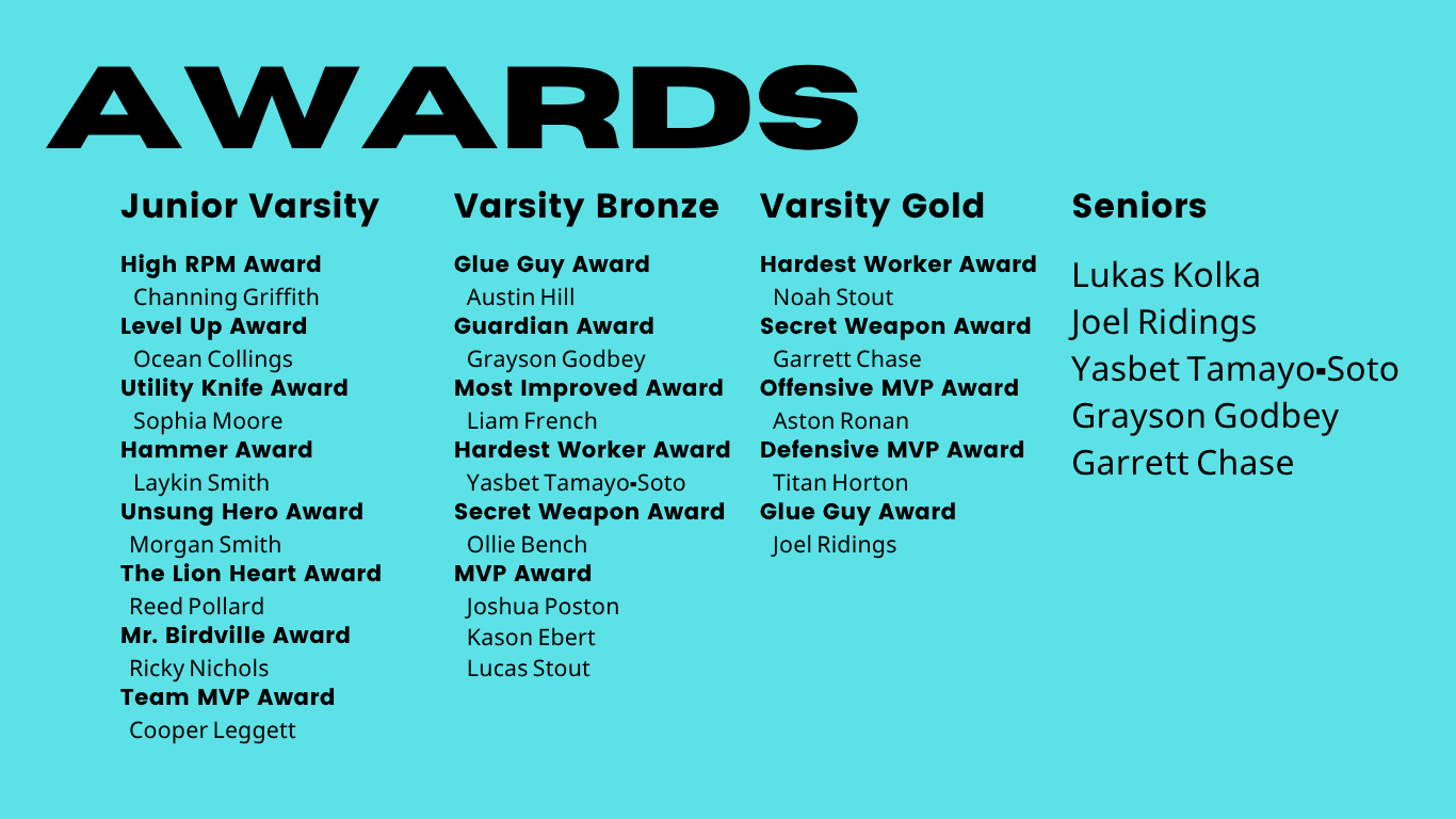 Birdville Hockey Club 2026 Banquet p 2